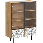 Витрина с изображением на дверцах Elise Cupboard варинант исполнения - 14 | Loft Concept в Краснодаре