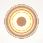 Бра круглое Soft Halo белый варинант исполнения - 2 | Loft Concept в Краснодаре