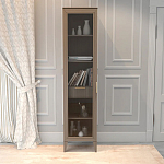 Витрина левая 1-дверная с ящиком и 5-ю полками Harper Line варинант исполнения - 1 | Loft Concept в Краснодаре