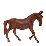 Статуэтка из дерева суар дикая лошадь Wild Horses варинант исполнения - 2 | Loft Concept в Краснодаре