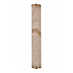 Бра цилиндрической формы из натурального алебастра Calcite Geometry варинант исполнения - 4 | Loft Concept в Краснодаре