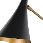 Бра с черными конусообразным плафоном Contrasting Lamps варинант исполнения - 1 | Loft Concept в Краснодаре