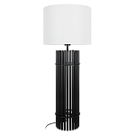 Настольная лампа с металлиеским черным трубчатым основанием Fulgurite варинант исполнения - 1 | Loft Concept в Краснодаре