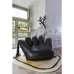 Дизайнерское кожаное кресло в форме руки Poltronova Joe Whip Armchair варинант исполнения - 4 | Loft Concept в Краснодаре