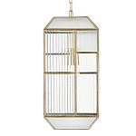 Подвесной светильник с рельефным стеклом Embossed Glass варинант исполнения - 3 | Loft Concept в Краснодаре