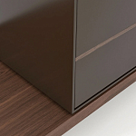 ТВ-тумба  из орехового дерева Marco Wooden TV Stand варинант исполнения - 8 | Loft Concept в Краснодаре