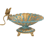 Фарфоровая чаша Золотая стрекоза Marlo Turi варинант исполнения - 1 | Loft Concept в Краснодаре