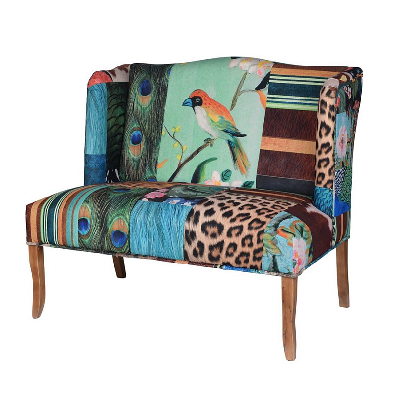 Диван Leopard spots & Bird Мульти в Краснодаре | Loft Concept 
