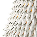 Подвесной светильник белый металлический в форме колокола White Natural Lines варинант исполнения - 1 | Loft Concept в Краснодаре