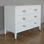 Бельевой Комод с 4 ящиками Elsa Dreams White варинант исполнения - 1 | Loft Concept в Краснодаре