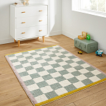 Ковер детский с шахматным принтом Soft Hugs варинант исполнения - 4 | Loft Concept в Краснодаре