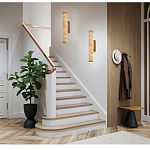 Бра цилиндрической формы из натурального алебастра Calcite Geometry варинант исполнения - 6 | Loft Concept в Краснодаре