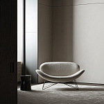 Дизайнерский двухместный диван Gio Ponti D.157.6  - DUE FOGLIE Sofa варинант исполнения - 2 | Loft Concept в Краснодаре