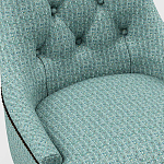 Мебельная ткань Шенилл бирюзовый цвет 142 см T4-61 варинант исполнения - 7 | Loft Concept в Краснодаре