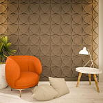 Гипсовая 3D Панель M-19 варинант исполнения - 2 | Loft Concept в Краснодаре