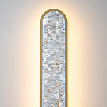 Бра перламутровый Lunaris 60 см варинант исполнения - 4 | Loft Concept в Краснодаре