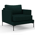 Мебельная ткань Шенилл темно-зеленый цвет 138 см T4-36 варинант исполнения - 11 | Loft Concept в Краснодаре