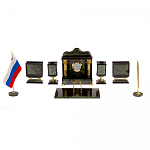 Настольный канцелярский набор из нефрита Apollo варинант исполнения - 1 | Loft Concept в Краснодаре