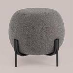 Пуф в ткани букле темно-серого цвета Pikelet варинант исполнения - 2 | Loft Concept в Краснодаре