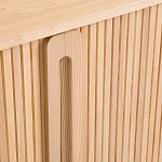 Длинный низкий буфет с 2-мя раздвижными дверцами Toinette Light Cupboard варинант исполнения - 11 | Loft Concept в Краснодаре