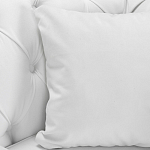 Кресло низкое с мягкой обивкой из велюра на 4-х ножках из массива березы Sophie Armchair white варинант исполнения - 7 | Loft Concept в Краснодаре