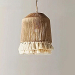 Люстра круглая плетеная с кисточками Small Solar Glow варинант исполнения - 3 | Loft Concept в Краснодаре