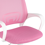 Офисное кресло с основанием из белого пластика Desk chairs Pink варинант исполнения - 6 | Loft Concept в Краснодаре