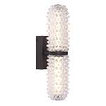 Бра с факутрным стеклянным плафоном Sonora варинант исполнения - 2 | Loft Concept в Краснодаре