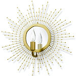 Бра Mirror and Beads Sunbeams Stella Wall Lamp варинант исполнения - 1 | Loft Concept в Краснодаре