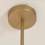 Люстра CANELLE Linear Chandelier 12 Modern Brass варинант исполнения - 4 | Loft Concept в Краснодаре