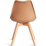 Стул с мягким сиденьем Arvika Latte варинант исполнения - 4 | Loft Concept в Краснодаре