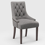 Мебельная ткань Шенилл серый цвет 142 см T4-46 варинант исполнения - 5 | Loft Concept в Краснодаре