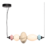 Подвесной светильник фигруный с керамическими элементами 18W LED Fragrant Light варинант исполнения - 1 | Loft Concept в Краснодаре