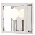 Бра настенное квадратной формы Wristband серебро варинант исполнения - 1 | Loft Concept в Краснодаре