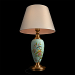 Настольная лампа голубая с изображением птиц Slip Away варинант исполнения - 4 | Loft Concept в Краснодаре