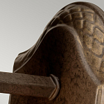 Бра для ванных комнат с прозрачным стеклянным плафоном в форме ананаса и декоративным основанием с рельефным узором Hinkley варинант исполнения - 7 | Loft Concept в Краснодаре