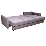 Диван трехместный раскладной Giorgio Sofa серый варинант исполнения - 4 | Loft Concept в Краснодаре