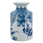 Ваза с мотивами цветущего сада с попугаями Vase Inspired by Nature варинант исполнения - 2 | Loft Concept в Краснодаре