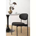 Стул мягкий Alfie Chair черный варинант исполнения - 7 | Loft Concept в Краснодаре