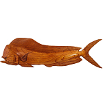 Статуэтка деревянная в виде рыбы Fish of the World варинант исполнения - 1 | Loft Concept в Краснодаре