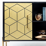 Комод с фасадом цвета латуни Moderare варинант исполнения - 5 | Loft Concept в Краснодаре