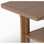 Стол кофейный деревянный с арочным основанием Arch Passage варинант исполнения - 2 | Loft Concept в Краснодаре