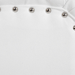 Кушетка белая с мягкой обивкой из велюра Michael Couch варинант исполнения - 7 | Loft Concept в Краснодаре