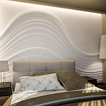 Барельеф BIG WAVE варинант исполнения - 3 | Loft Concept в Краснодаре