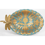 Фарфоровая чаша Золотая стрекоза Marlo Turi варинант исполнения - 3 | Loft Concept в Краснодаре