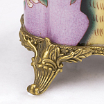 Декоративная ваза из фарфора с бронзовыми вставками Eden Garden варинант исполнения - 4 | Loft Concept в Краснодаре