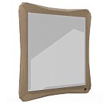 Зеркало квадратное c деревянной рамой из массива дуба Tasteful Furniture варинант исполнения - 1 | Loft Concept в Краснодаре