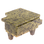 Шкатулка в виде рояля из натурального камня змеевик Stone Casket варинант исполнения - 3 | Loft Concept в Краснодаре