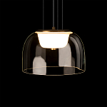 Подвесной светильник с куполообразным прозрачным стеклянным плафоном Grada Light варинант исполнения - 4 | Loft Concept в Краснодаре