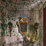 Обои ручная роспись Medici Standard colourway on white Williamsburg варинант исполнения - 1 | Loft Concept в Краснодаре